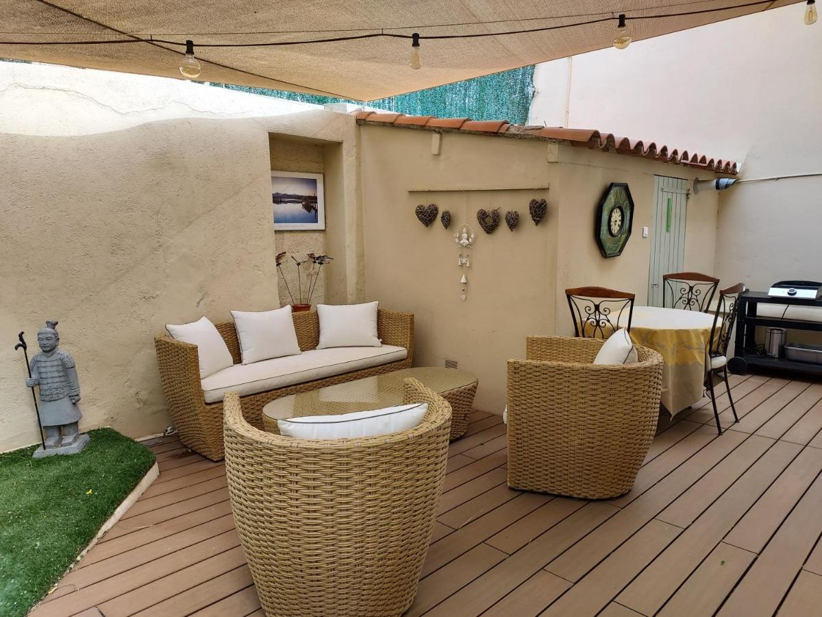 Rez-De-Chaussee Privatif Spacieux 3* D'Une Villa Centre Ville Hyères Zewnętrze zdjęcie