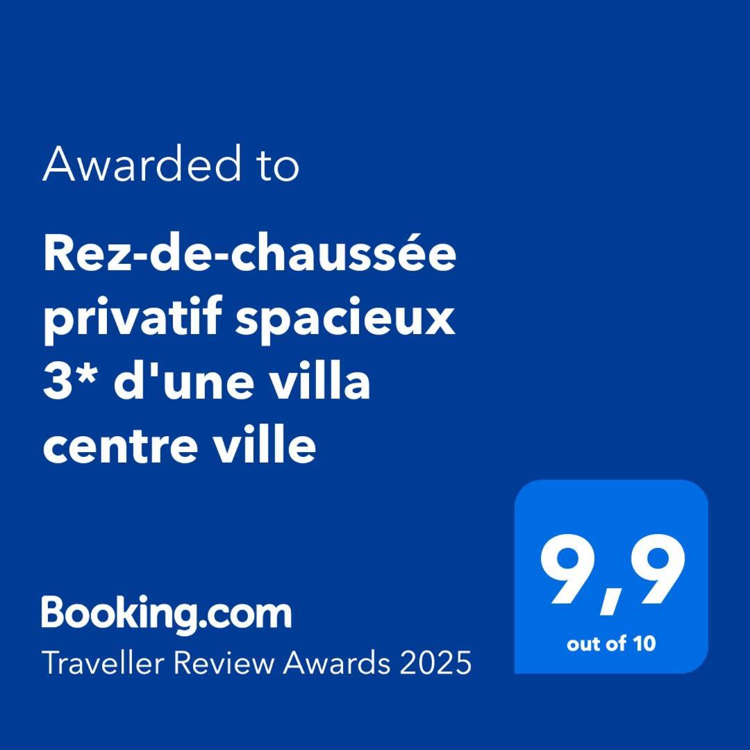 Rez-De-Chaussee Privatif Spacieux 3* D'Une Villa Centre Ville Hyères Zewnętrze zdjęcie
